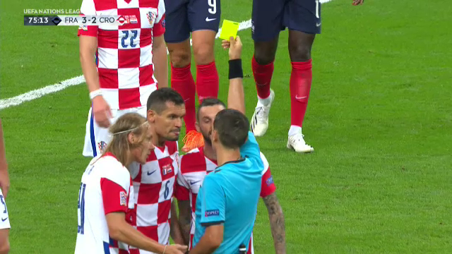 Hategan era sa fie luat la BATAIE de durii Croatiei dupa un penalty DUBIOS la Paris! Momente INCREDIBILE pe Stade de France_12