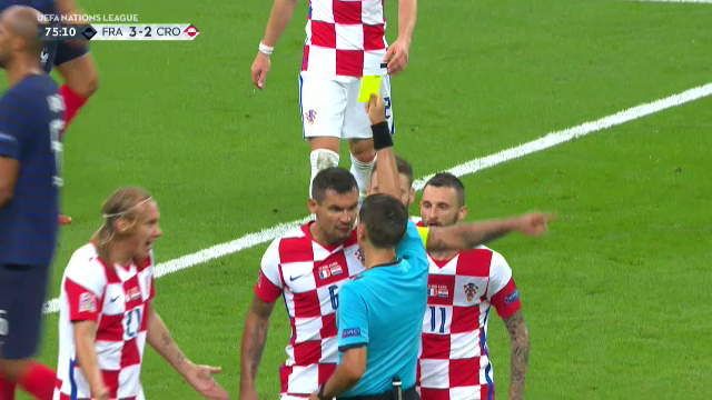 Hategan era sa fie luat la BATAIE de durii Croatiei dupa un penalty DUBIOS la Paris! Momente INCREDIBILE pe Stade de France_3