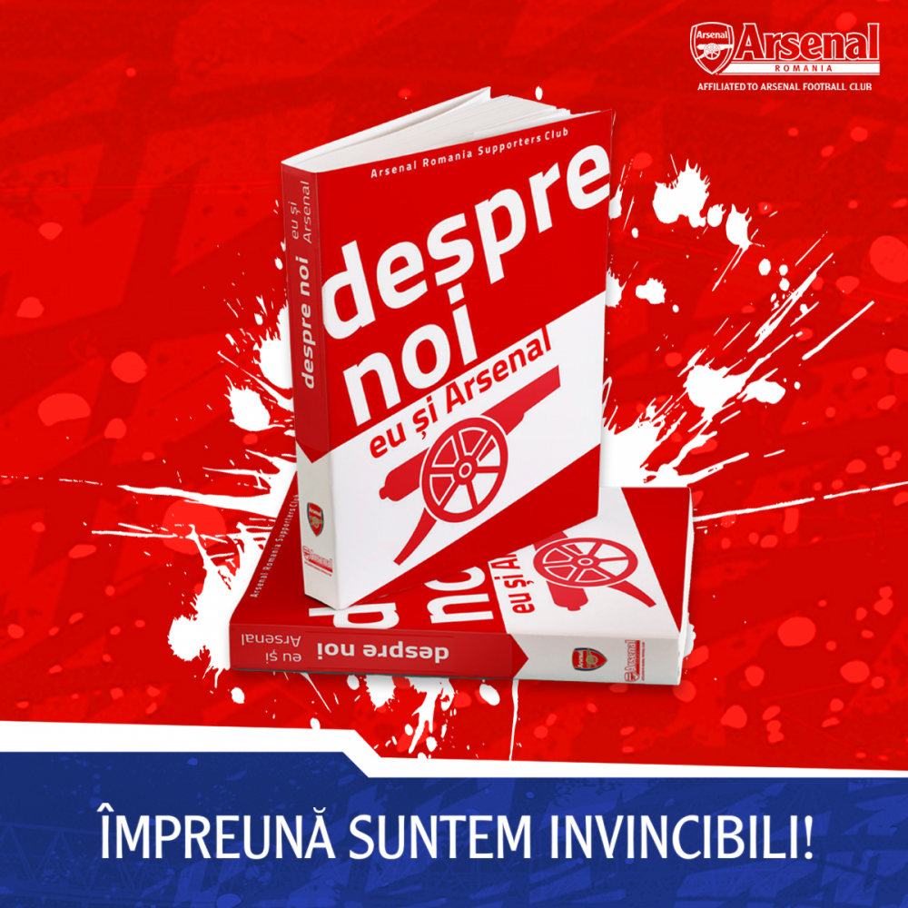 Premiera in Romania! Fanii Arsenal lanseaza prima carte a unui fanclub_2
