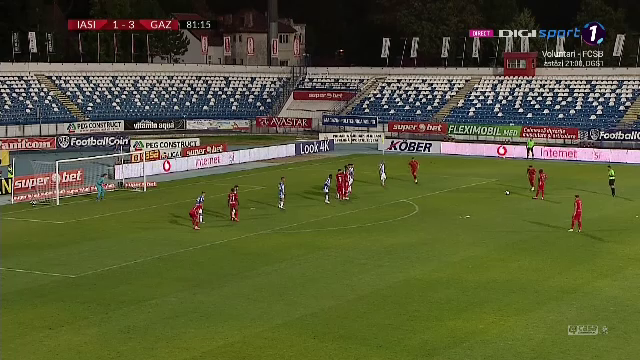 Poli Iasi 1-4 Gaz Metan Medias | Zajmovic inscrie un gol FANTASTIC pentru Poli Iasi! Gafe ULUITOARE in apararea Iasului_15