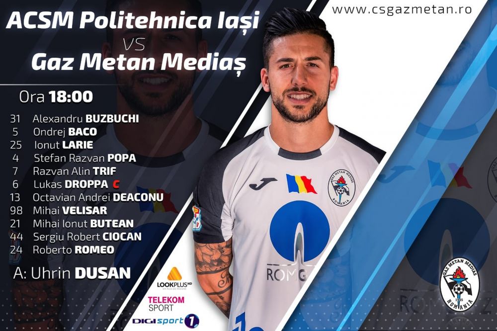 Poli Iasi 1-4 Gaz Metan Medias | Zajmovic inscrie un gol FANTASTIC pentru Poli Iasi! Gafe ULUITOARE in apararea Iasului_3