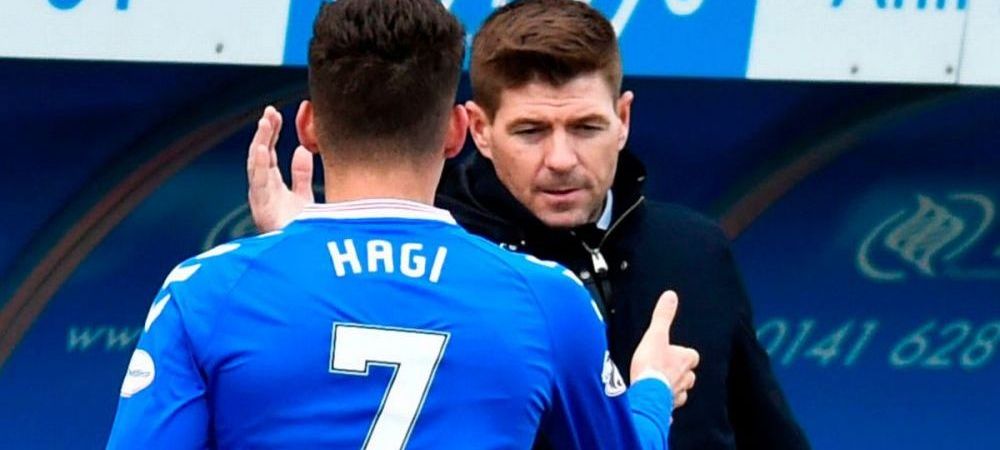 Ianis Hagi Glasgow Rangers Steven Gerrard