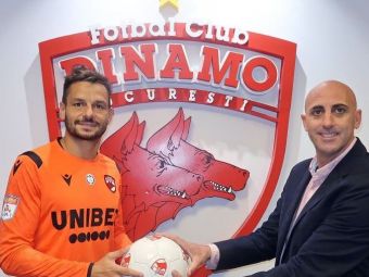 
	Portarul de 36 de ani adus din Spania, prezentat oficial la Dinamo! Pe ce perioada a semnat si cand ar putea debuta in Liga 1
