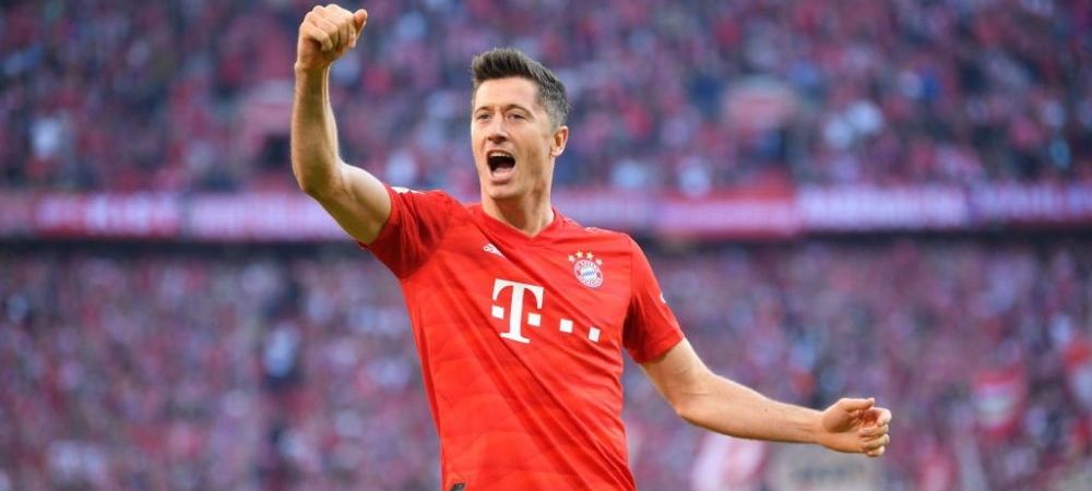 Robert Lewandowski Bayern Munchen Champions League messi Ronaldo