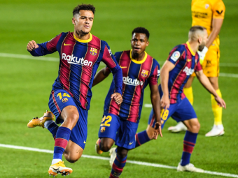 
	SUPER FAZA la golul Barcelonei cu Sevilla: Coutinho, primul gol pentru Barca dupa un an si jumatate dupa o pasa GENIALA a lui Messi! VIDEO
