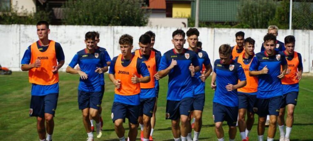 Romania U19 cantonament echipa nationala a romaniei Euro 2021 U19 meci amical