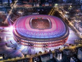 
	Cel mai mare stadion din Europa se extinde! Imagini IREALE cu noua bijuterie pe care si-o face Barcelona! Cat ii va costa pe catalani constructia

