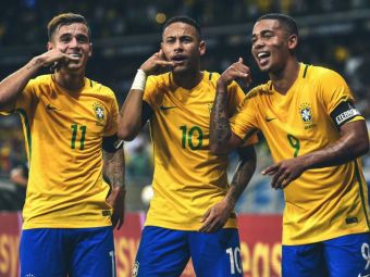 
	Brazilia si-a DEMOLAT adversara in prima etapa din preliminarii! Neymar a fost recuperat in ultimul moment si a reusit un meci fantastic!&nbsp;
