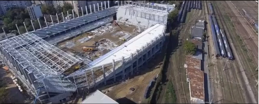 Arena din Giulesti prinde contur! Imagini SPECTACULOASE cu noul stadion al rapidistilor_1
