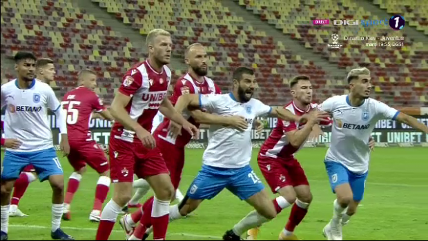 
	Inca un penalty controversat impotriva lui Dinamo! Contra, PARALIZAT pe margine, Puljic si-a pus mainile in cap! Ce s-a intamplat
