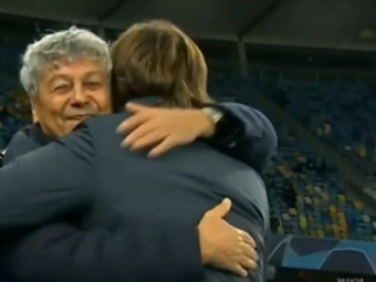 Moment emotionant pentru Lucescu inaintea meciului cu Juventus! Ce a facut cand s-a intalnit cu Pirlo