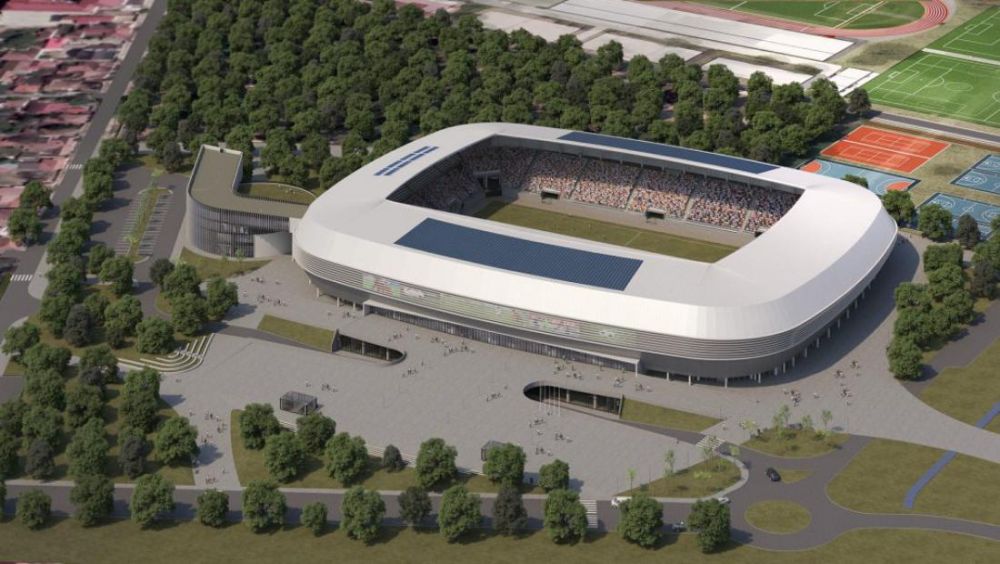 Inca un stadion de SUPERLUX in Romania! Arata SUPERB si va fi construit intr-un oras cu echipa de liga a 3-a. Costa 45 de milioane de euro_1