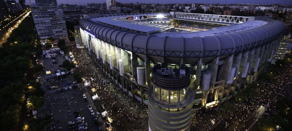 Real Madrid Santiago Bernabeu Spania Stadion