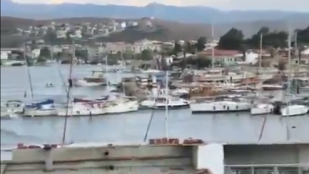 Au plecat BARCILE din port! Incredibil: imagini soc dupa cutremurul din Turcia! Vasele au PLECAT de pe loc