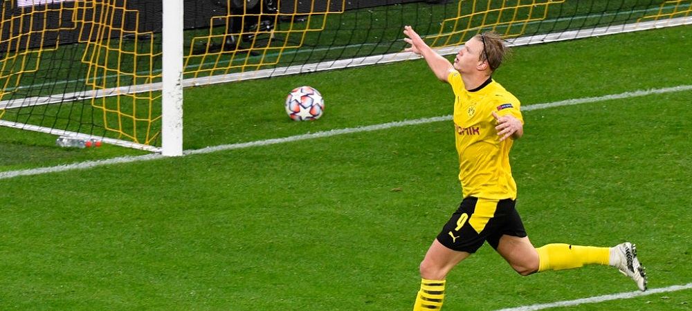 Erling Haaland Borussia Dortmund Champions League record