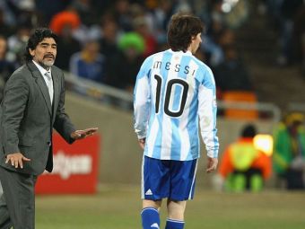 Prima reactie a lui Messi dupa ce Maradona a fost operat pe creier! Mesajul starului Barcelonei pentru legenda Argentinei&nbsp;