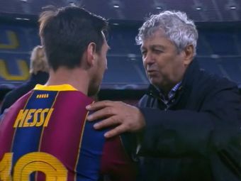 
	&quot;Messi, te rog!&quot; Lucescu s-a dus imediat dupa starul Barcelonei la finalul meciului! Ce a facut in fata lui
