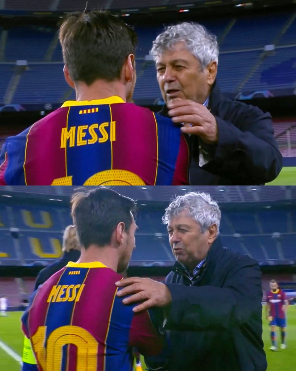 "Messi, te rog!" Lucescu s-a dus imediat dupa starul Barcelonei la finalul meciului! Ce a facut in fata lui_2