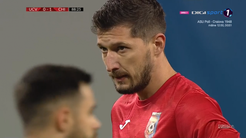 Mihai Costea a evoluat din nou in Liga 1 dupa patru ani! Fotbalistul a debutat pentru Chindia in victoria contra Craiovei: "Aici am trait si bune, si rele!"_7