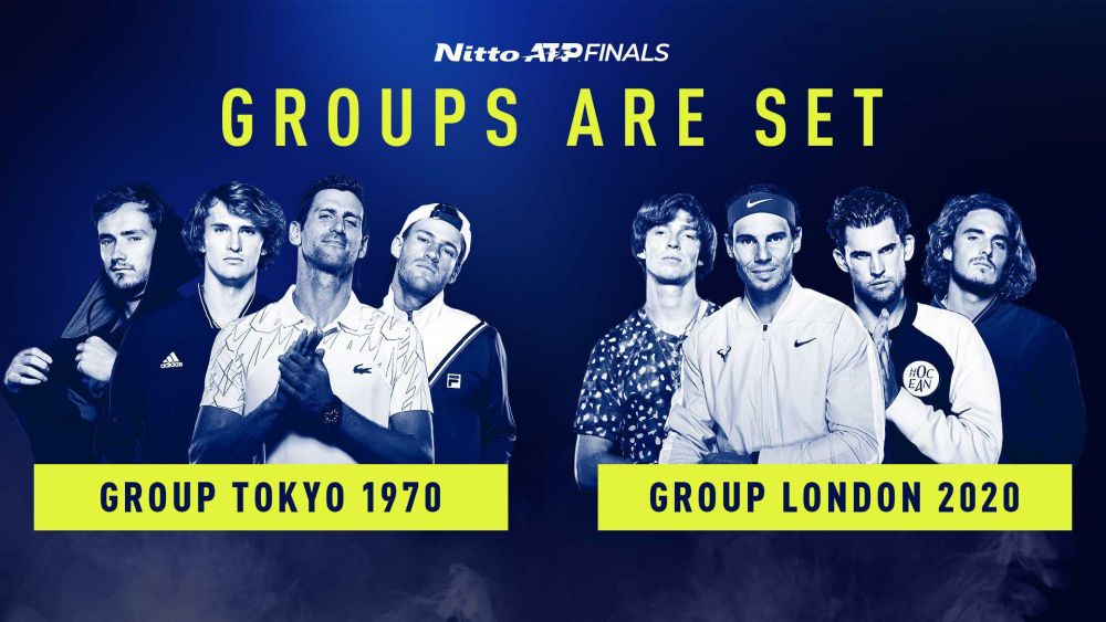 GRUPE DE SOC la Turneul Campionilor 2020! Cu cine se vor duela Rafael Nadal si Novak Djokovic pentru un loc in semifinale_2