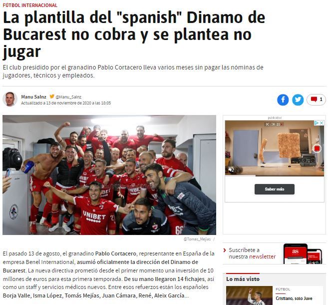 Spaniolii NU VOR sa mai intre in teren! Scandalul monstru de la Dinamo a ajuns in Marca si As_1