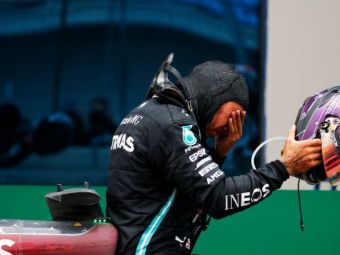 
	FOTO | Lewis Hamilton, moment ISTORIC in Formula 1! A castigat al 7-lea titlu mondial si l-a egalat pe Michael Schumacher: lacrimi in ochii pilotului britanic
