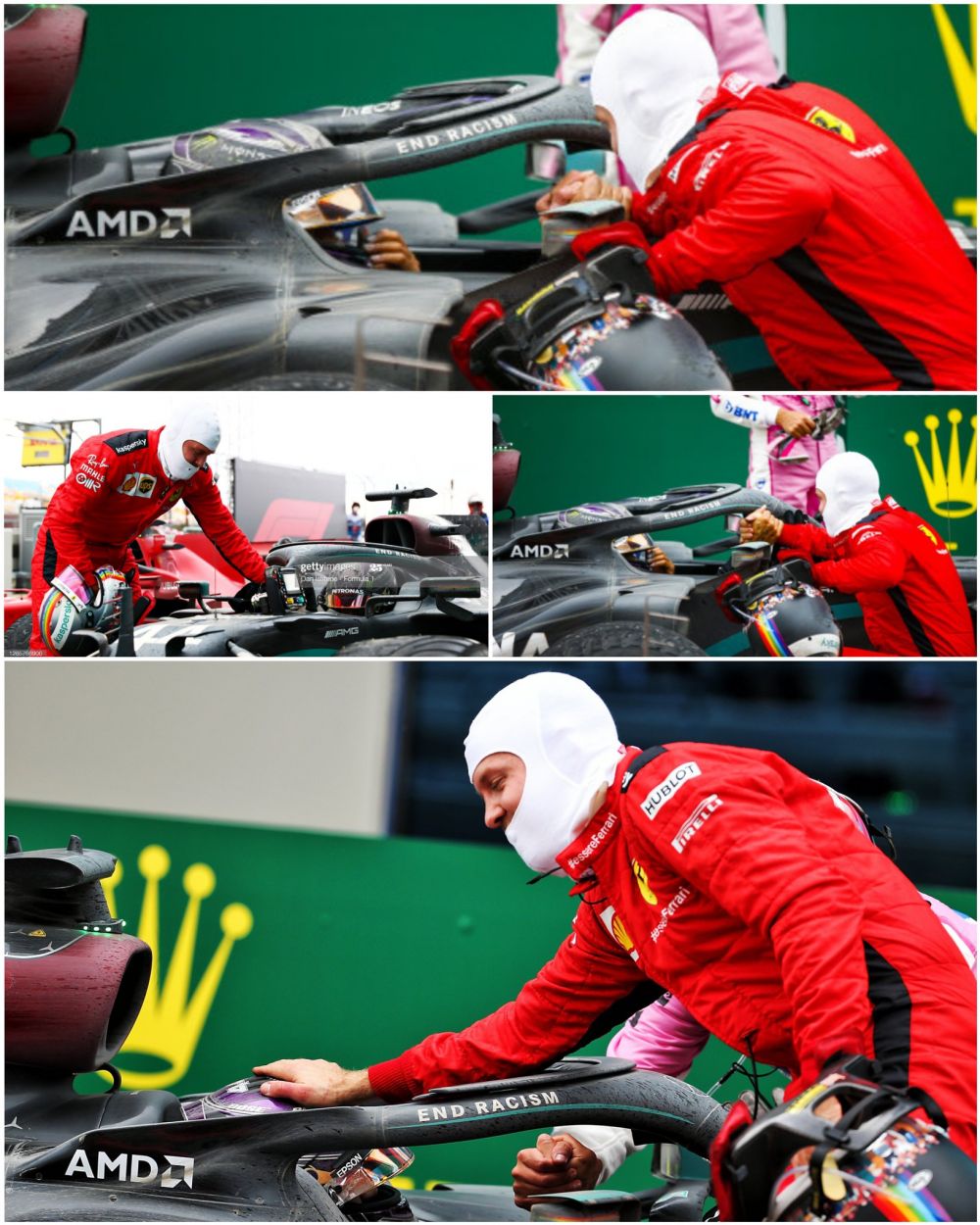 FOTO | Lewis Hamilton, moment ISTORIC in Formula 1! A castigat al 7-lea titlu mondial si l-a egalat pe Michael Schumacher: lacrimi in ochii pilotului britanic_5