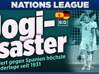 
	MASACRU ISTORIC: Spania 6-0 Germania! MONSTRUOS: Nemtii, cea mai grava bataie din ISTORIE intr-un meci oficial! Ce s-a intamplat 

