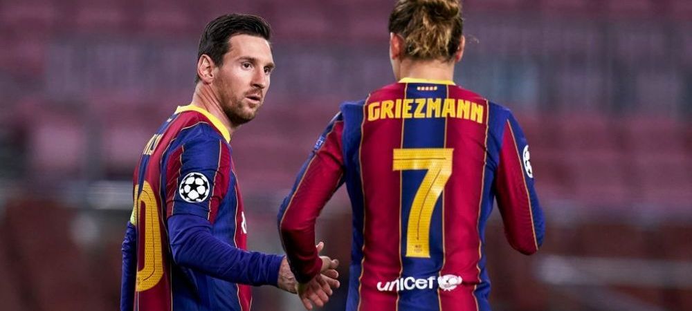 Leo Messi Antoine Griezmann Barcelona