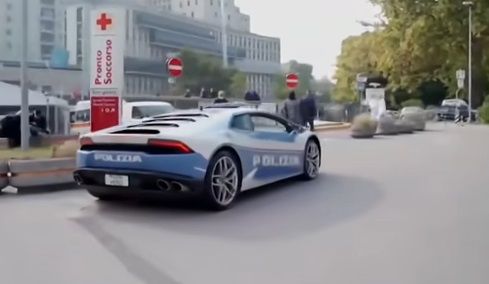 Lamborghini politie