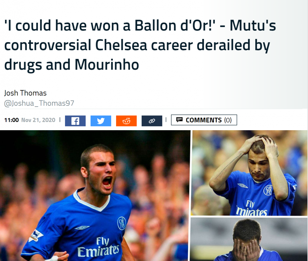 "Puteam sa iau 'Balonul de Aur'!" Mutu, DERAIAT de droguri si de Mourinho! Ce scriu englezii dupa ce s-a calificat cu nationala la Euro U21_2