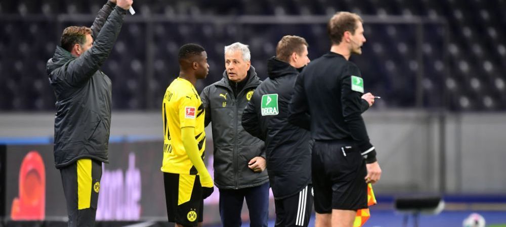 Borussia Dortmund Hertha Berlin Youssoufa Moukoko