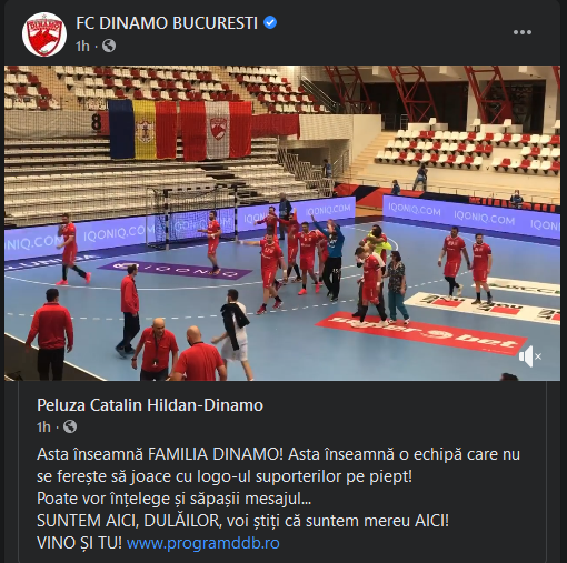 Pana si canalul OFICIAL DE FACEBOOK al lui Dinamo il distruge pe Cortacero si pe noii sefi! Ce mesaj au distribuit_1