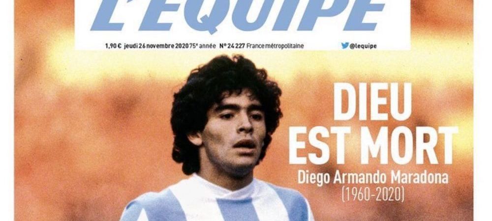 Diego Armando Maradona lequipe