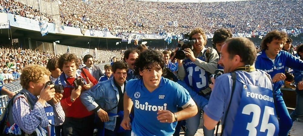 Diego Armando Maradona ioan becali Napoli