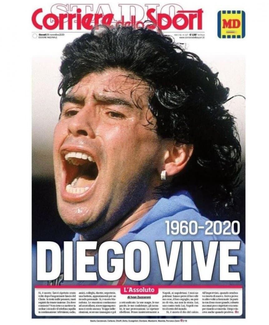 Ce scrie presa internationala despre moartea lui Diego Maradona! "Acum e in mainile lui Dumnezeu!" Englezii nu au uitat de momentul semifinalei din 1986!_2