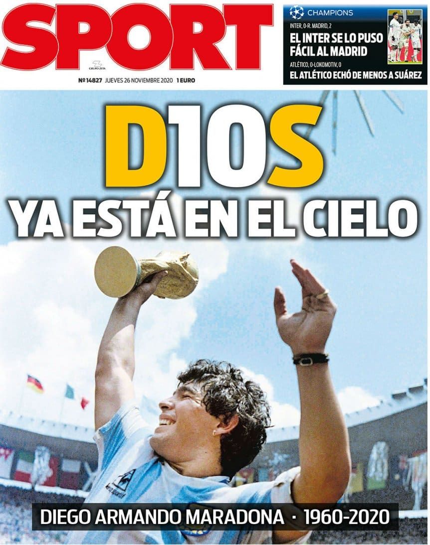 Ce scrie presa internationala despre moartea lui Diego Maradona! "Acum e in mainile lui Dumnezeu!" Englezii nu au uitat de momentul semifinalei din 1986!_11