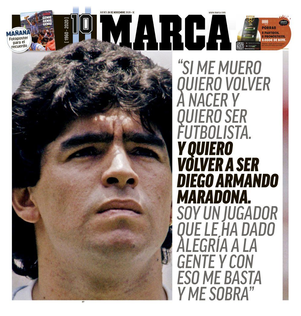 Ce scrie presa internationala despre moartea lui Diego Maradona! "Acum e in mainile lui Dumnezeu!" Englezii nu au uitat de momentul semifinalei din 1986!_7