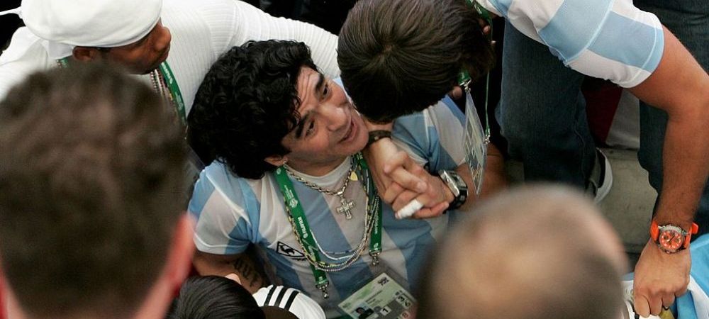 Diego Armando Maradona Argentina Stefano Ceci