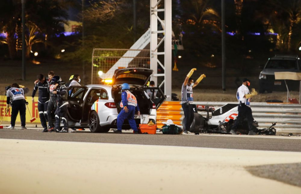 Pilotul masinii medicale, terifiat dupa accidentul HORROR al lui Grosjean: "Nu am vazut in viata mea asa ceva!" Cine ii va lua locul francezului in urmatoarea cursa_10
