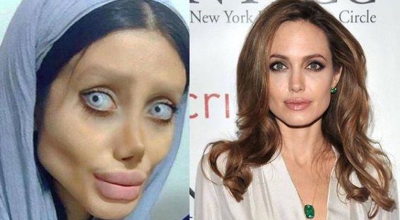 Angelina Jolie zombie