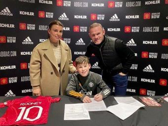 
	Fiul al lui Wayne Rooney a semnat cu Manchester United! Pustiul are doar 11 ani
