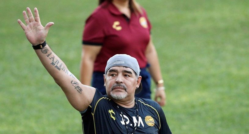 Diego Armando Maradona Laura Cibilla