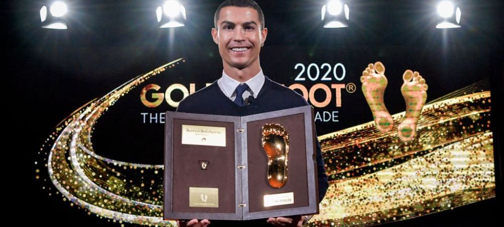 Cristiano Ronaldo Golden Foot 2020 Leo Messi Robert Lewandowski