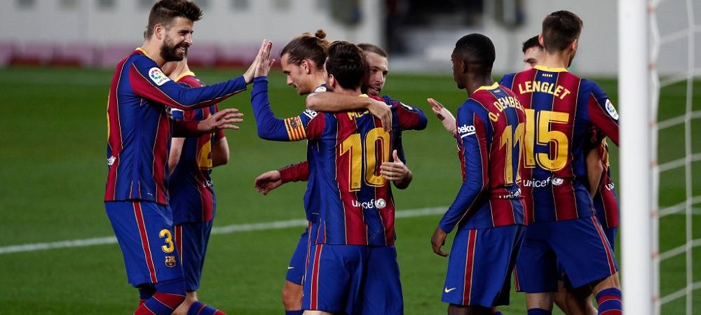 Barcelona Camp Nou Gerard Pique la liga