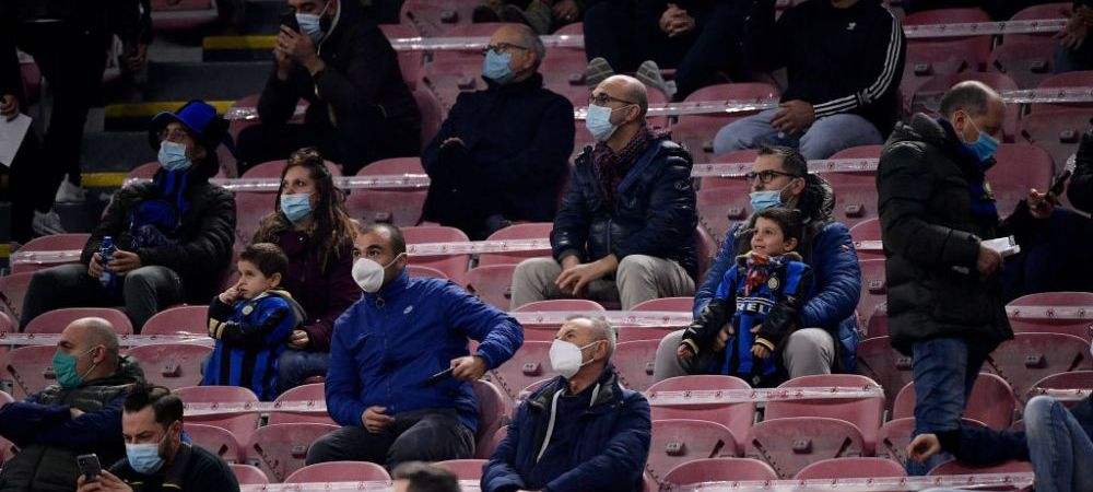 Serie A fani pe stadioane Italia vaccin covid-19