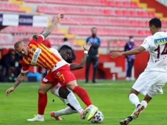 
	Penalty RATAT pentru Denis Alibec! Cosmar pentru atacantul lui Kayserispor: portarul a intervenit si Alibec ramane fara gol in Turcia
