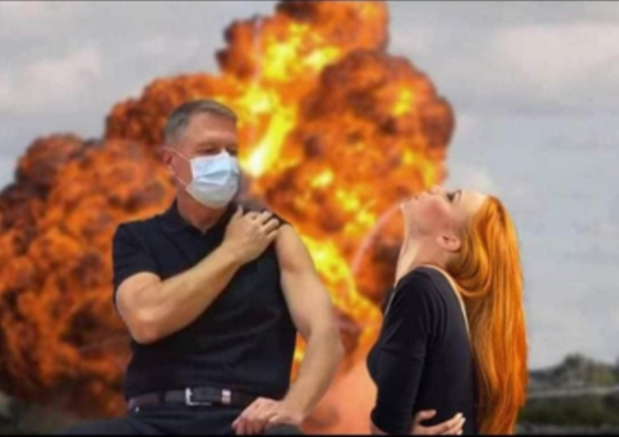 "Brandu' de tara!" :)) Cele mai tari glume aparute pe net dupa ce Iohannis a facut senzatie cu fizicul sau la vaccinare_8