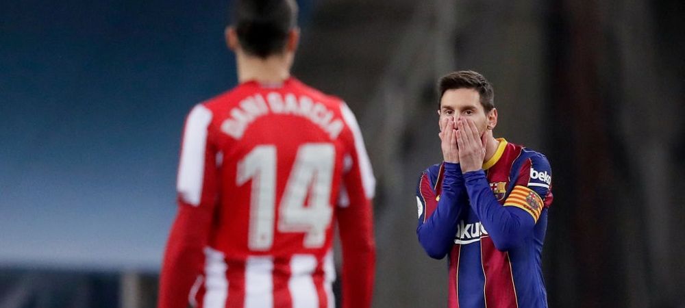 Lionel Messi Barcelona Cupa Spaniei la liga suspendare