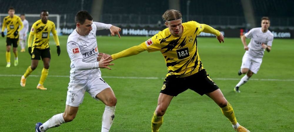 Erling Haaland Borussia Dortmund Borussia Monchengladbach
